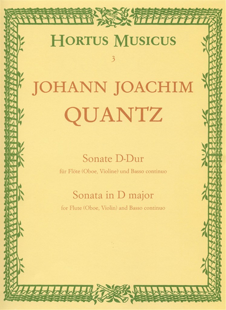 Sonate fur Flote und BC aus Furstenbergiana